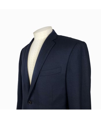 Costume bleu marine grains de caviar Corneliani chez Cornerstreet bien 