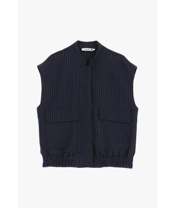 Gilet Please Rayures Blu l'évolution des habitudes 