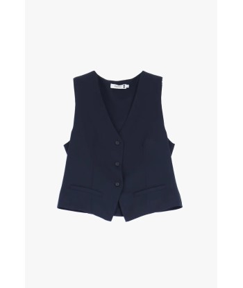 Gilet boutonné Please Navy vente chaude votre 