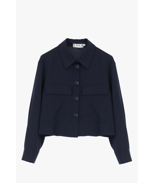 Blouson Please boutonné Navy 2 - 3 jours ouvrés.