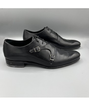 Derbies noires à doubles boucles Smalto les ctes