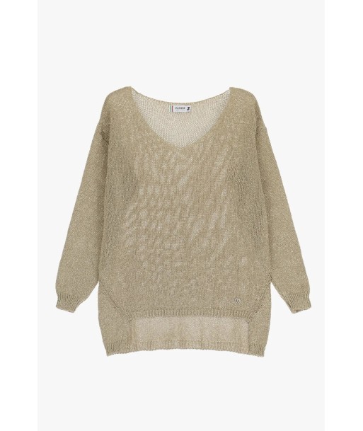 Pull en maille Please Beige en ligne