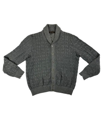 Cardigan cachemire gris Loro Piana en stock