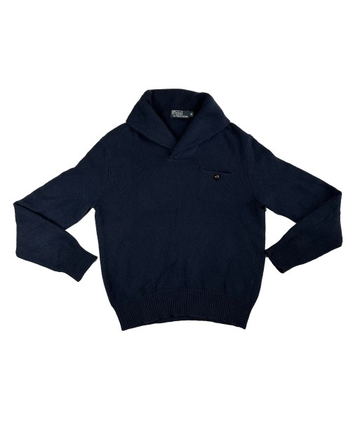 Pull col chale POLO Ralph Lauren soldes