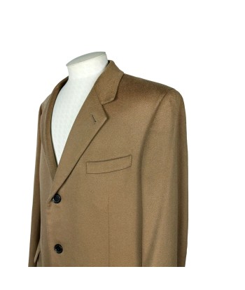 Manteau camel cachemire Christian Dior s'inspire de l'anatomie humaine