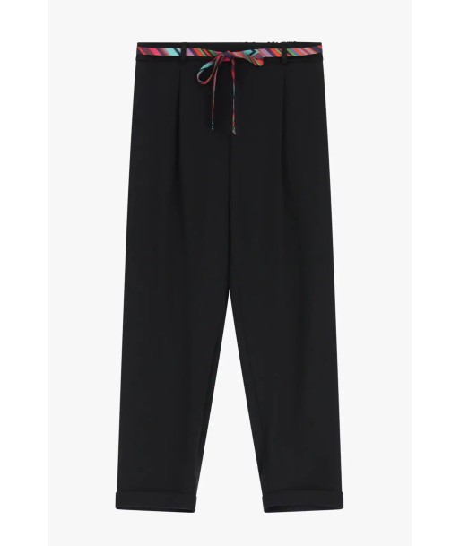 Pantalon Chino Please avec Ceinture Nero d'Europe débarque