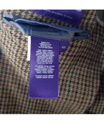 Veste pied-de-poule Ralph Lauren Purple Label Véritable concentré