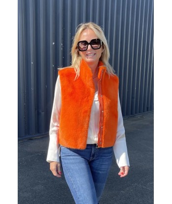 Gilet Lou Andrea Eileen Orange prix pour 