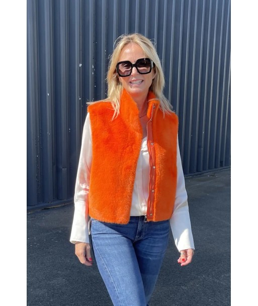 Gilet Lou Andrea Eileen Orange prix pour 