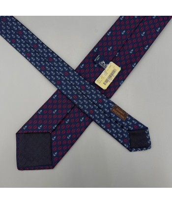 Cravate Hermès Motifs d'Ancres pas cheres