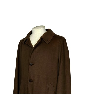 Manteau marron Franck Namani chez Cornerstreet bien 