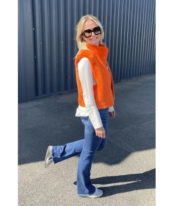 Gilet Lou Andrea Eileen Orange prix pour 