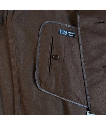 Manteau marron Franck Namani chez Cornerstreet bien 