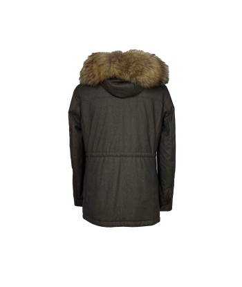 Parka courte taupe Canali shop