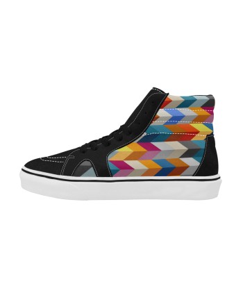 Chaussures Skate Montantes Homme Couleurs Abstraites prix pour 