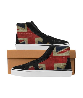 Chaussures Montantes Homme Union Jack Vintage d'Europe débarque