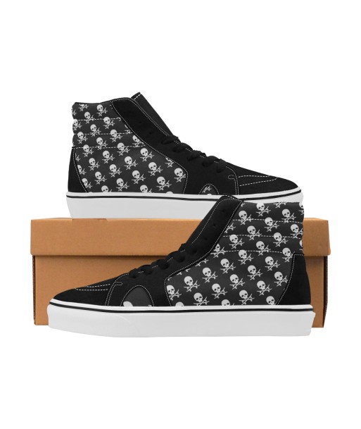 Chaussures Skate Montantes Homme Motif Skulls Les êtres humains sont 