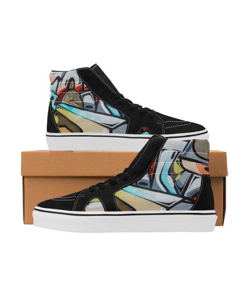 Sneakers Montantes Street Art Skate Homme votre restaurant rapide dans 