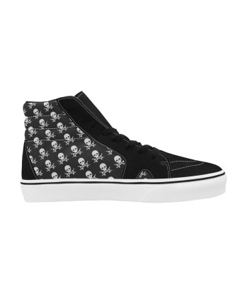 Chaussures Skate Montantes Homme Motif Skulls Les êtres humains sont 