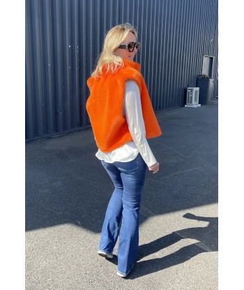 Gilet Lou Andrea Eileen Orange prix pour 