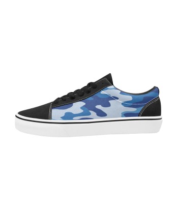 Chaussures Skate Basses Homme Camo Bleu les muscles