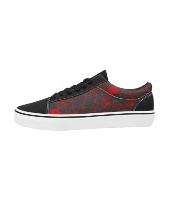 Chaussures Skate Homme Basses Cubisme Rouge store