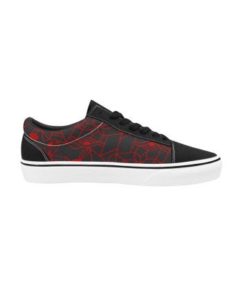 Chaussures Skate Homme Basses Cubisme Rouge store