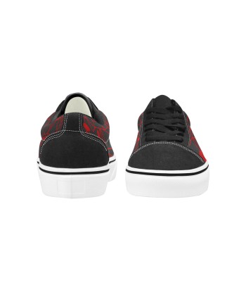 Chaussures Skate Homme Basses Cubisme Rouge store