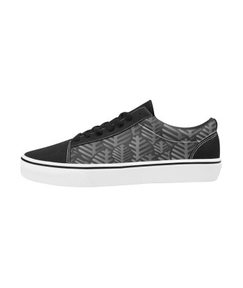 Chaussures Skate Homme Basses Leaf Grey Stylish Le MVP de beaucoup