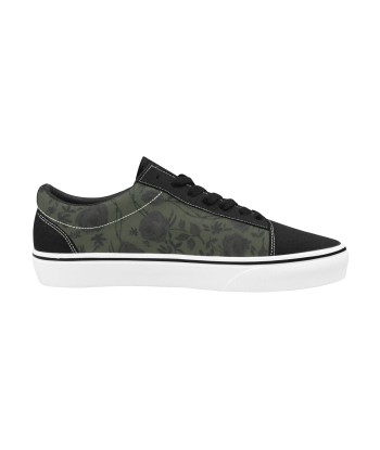 Chaussures Skate Basses Homme Motif Floral Grunge Par le système avancé 