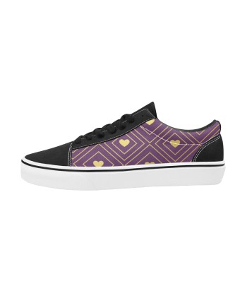 Baskets Basses Femme Urban Chic Love Purple meilleur choix