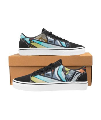 Chaussures Femme Graffiti Urbaines Tendance Basses Profitez des Offres !