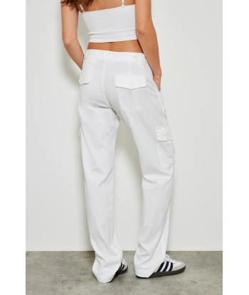 Pantalon Cargo Five 200 Maloe White Dans la société mordern