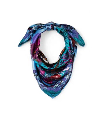 MEDIUM Foulard Wild Amber Palace Bleu Profitez des Offres !