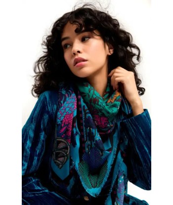 BIG Foulard Wild Amber Palace Bleu Livraison rapide