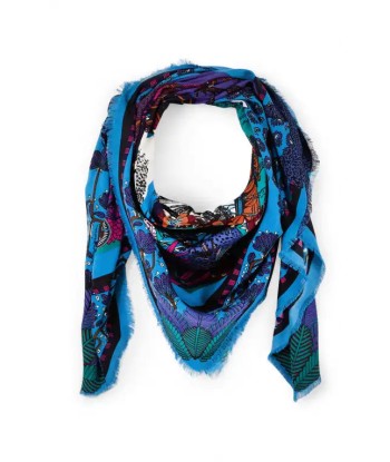 BIG Foulard Wild Amber Palace Bleu Livraison rapide