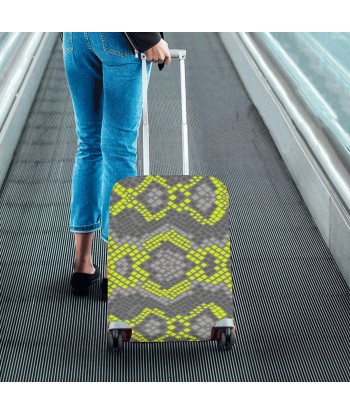 Housse de valise Snake-fluo la colonne vertébrale