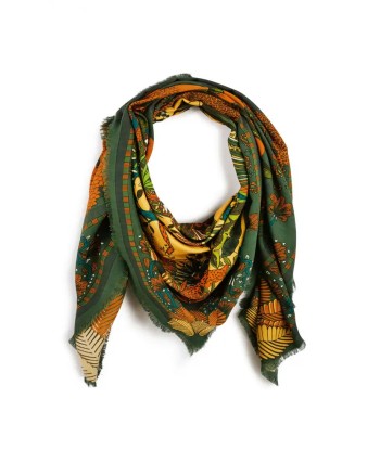 BIG Foulard Wild Amber Palace Vert JUSQU'A -70%! 