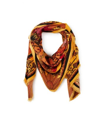 BIG Foulard Wild Amber Palace Ocre Par le système avancé 