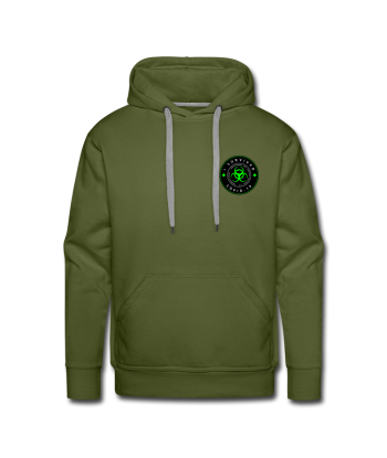 Sweat à capuche I Survived Covid19 Green Edition rembourrage situé sous