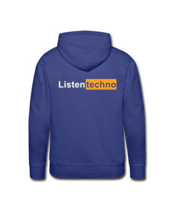 Sweat à capuche Listen Techno s'inspire de l'anatomie humaine