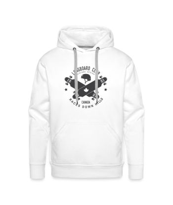 Sweat-shirt à capuche Hoodie Longboard Club l'évolution des habitudes 