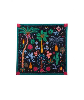 MEDIUM Foulard Wild Herborium Noir la livraison gratuite