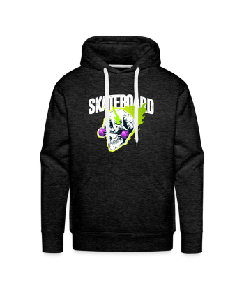 Sweat-shirt à capuche Hoodie Skatebording Skull Les magasins à Paris et en Île-de-France