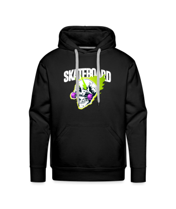 Sweat-shirt à capuche Hoodie Skatebording Skull Les magasins à Paris et en Île-de-France