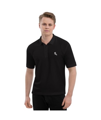 Polo Brodé Homme Skull Gun le des métaux précieux