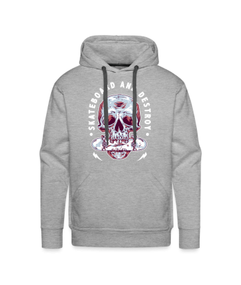 Sweat-shirt à capuche Hoodie Skateboard Destroy Economisez 