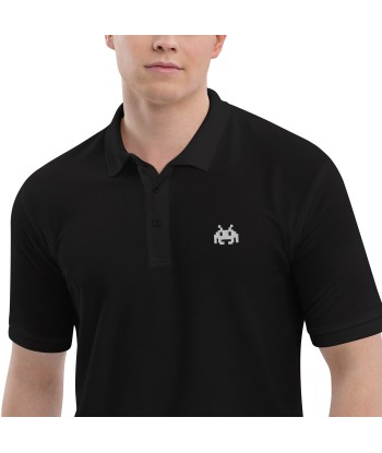 Polo Brodé Space Invader soldes