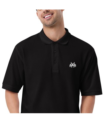 Polo Brodé Space Invader soldes