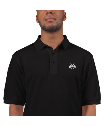 Polo Brodé Space Invader soldes